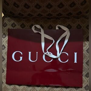 Large Gucci Shopping Bag Size 14x19x7